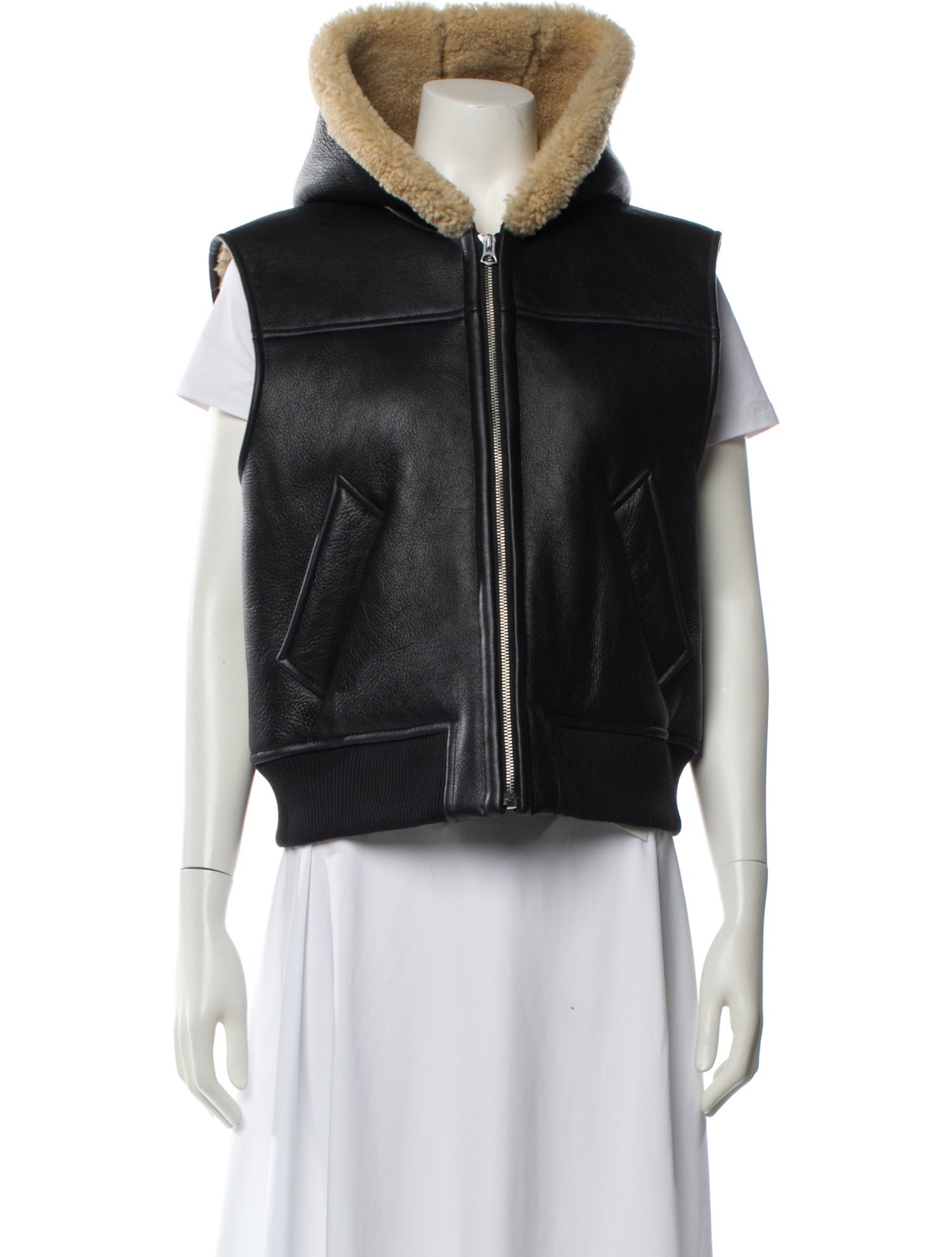 Rag & Bone Lamb Leather Biker Jacket