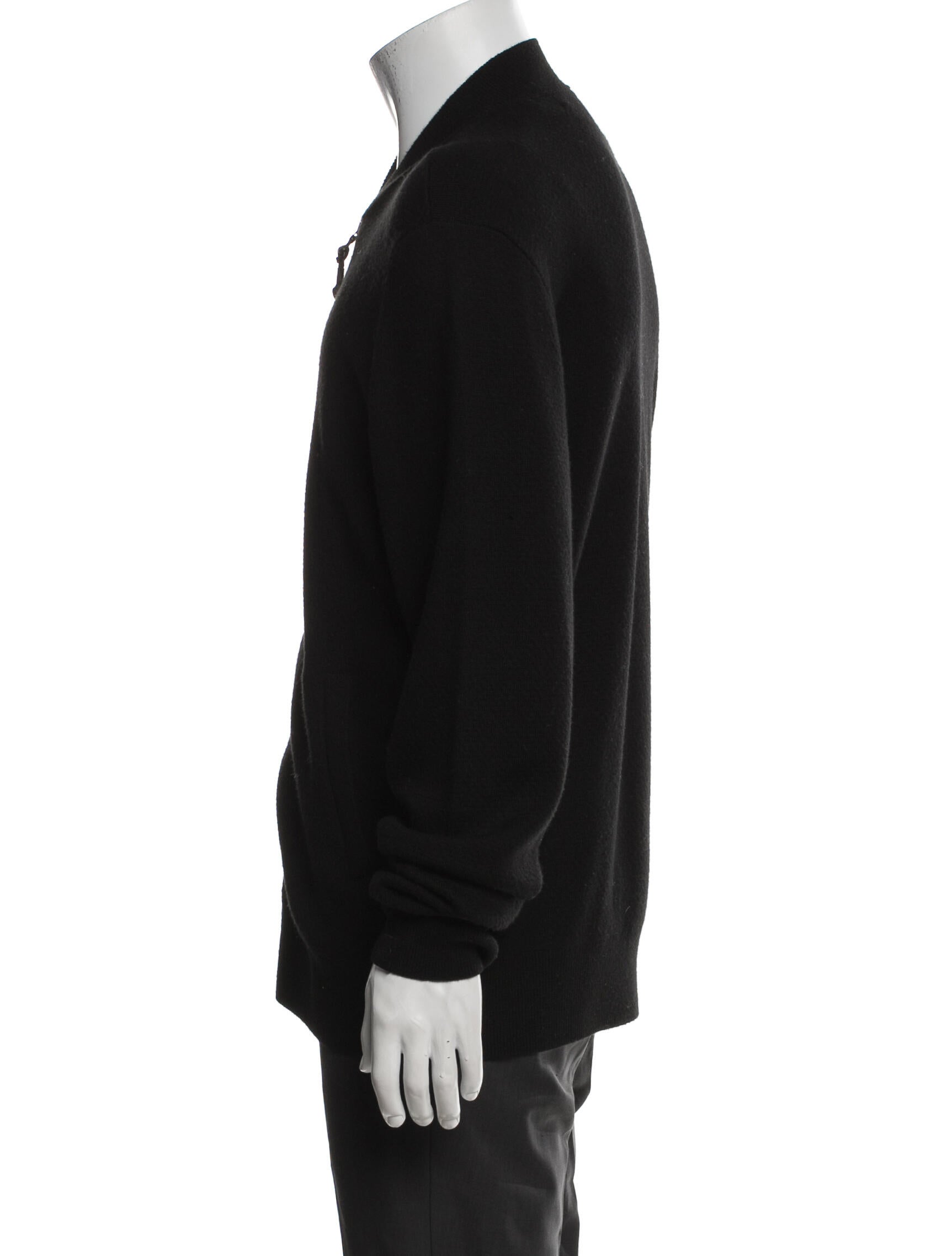 Rag & Bone Merino Wool Mock Neck Cardigan