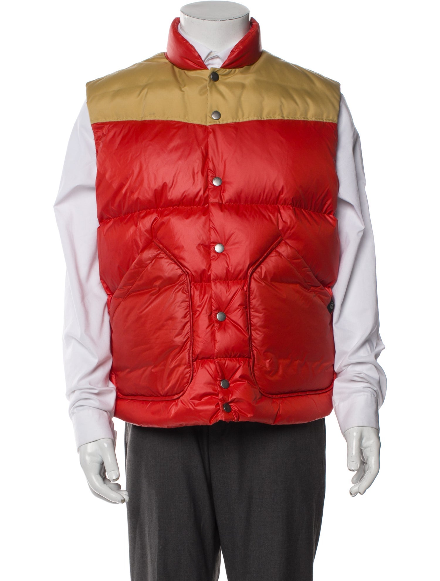 Rag & Bone Colorblock Pattern Vest