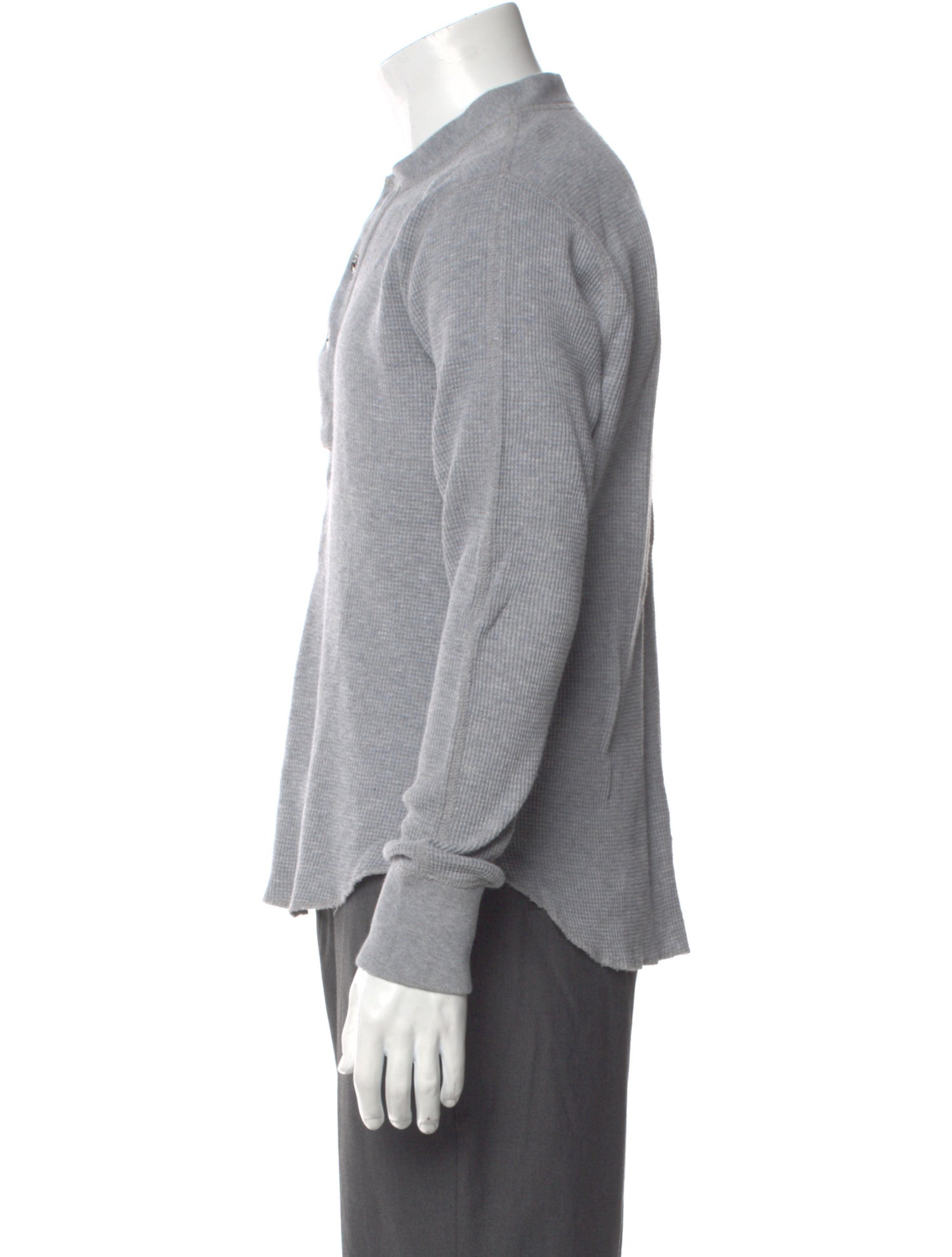 Rag & Bone Crew Neck Long Sleeve Polo Sweater