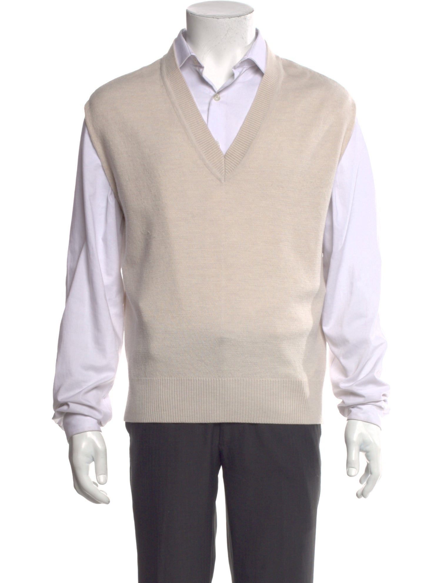 Rag & Bone Merino Wool V-Neck Sweater Vest