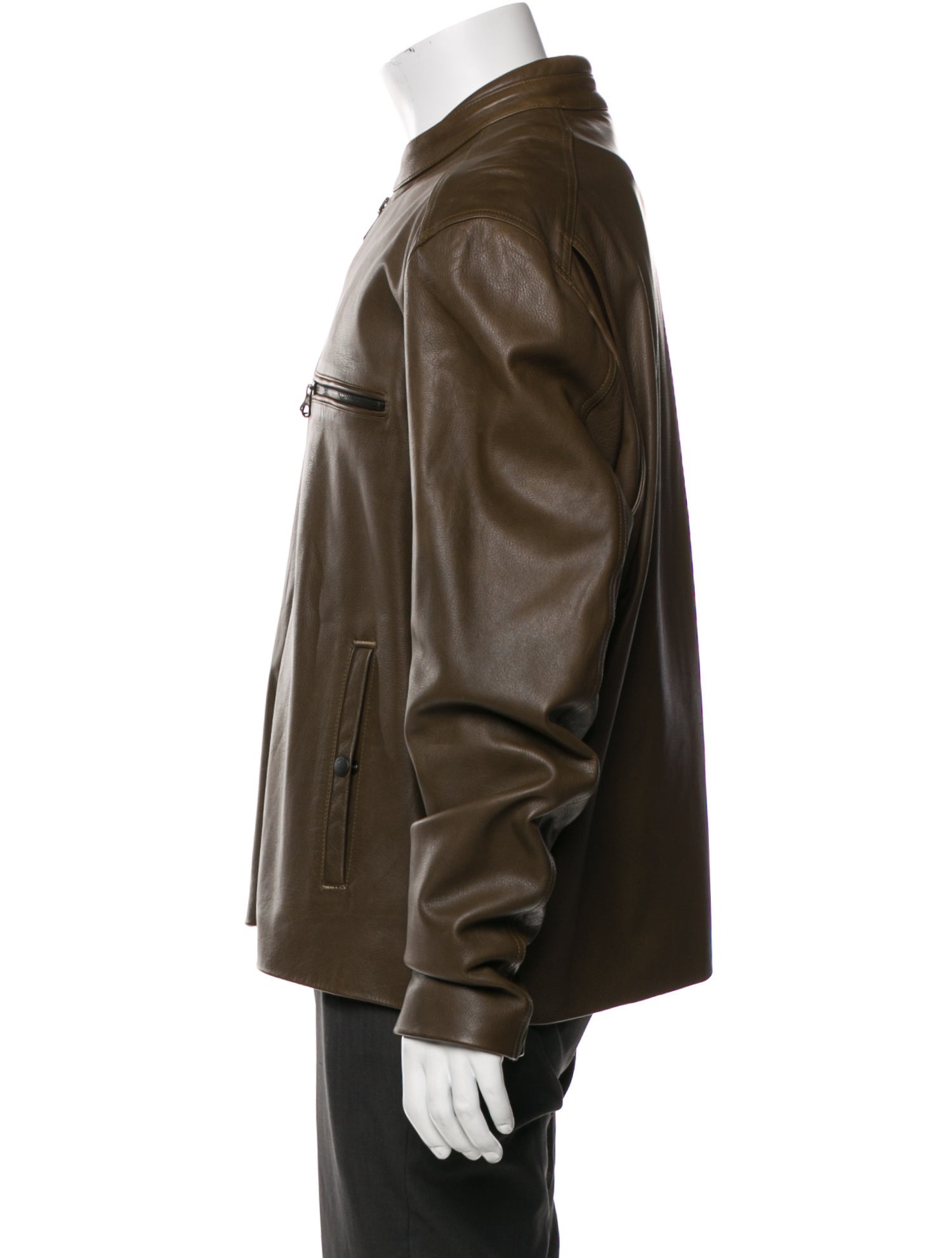 Rag & Bone Calf Leather Moto Jacket
