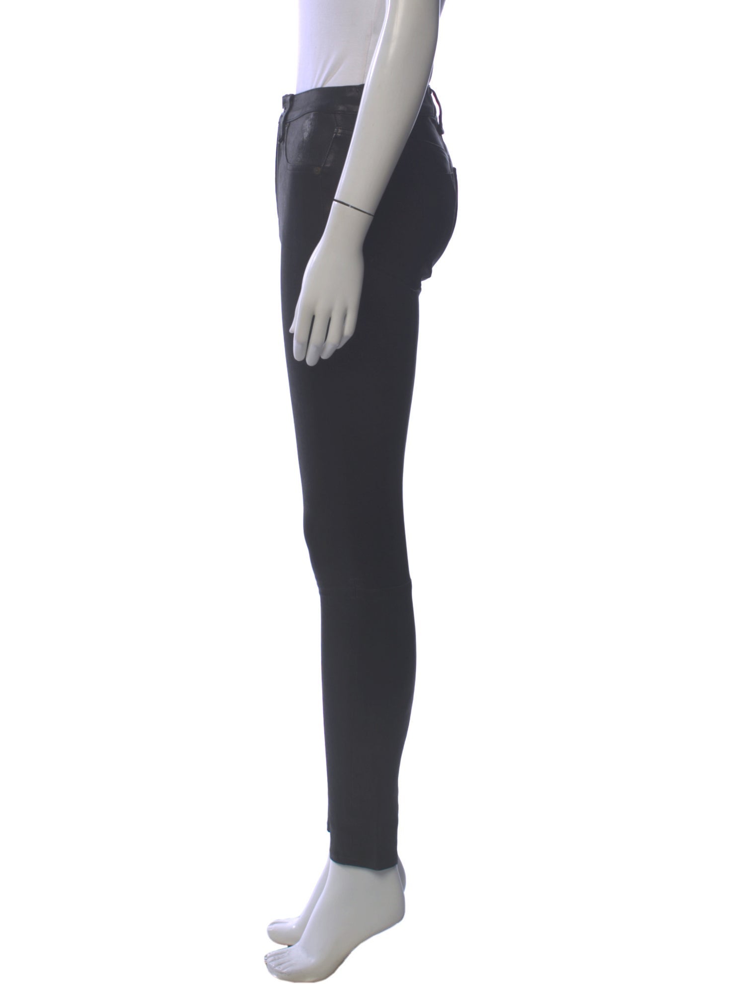 Rag & Bone Lamb Leather Skinny Leg Pants