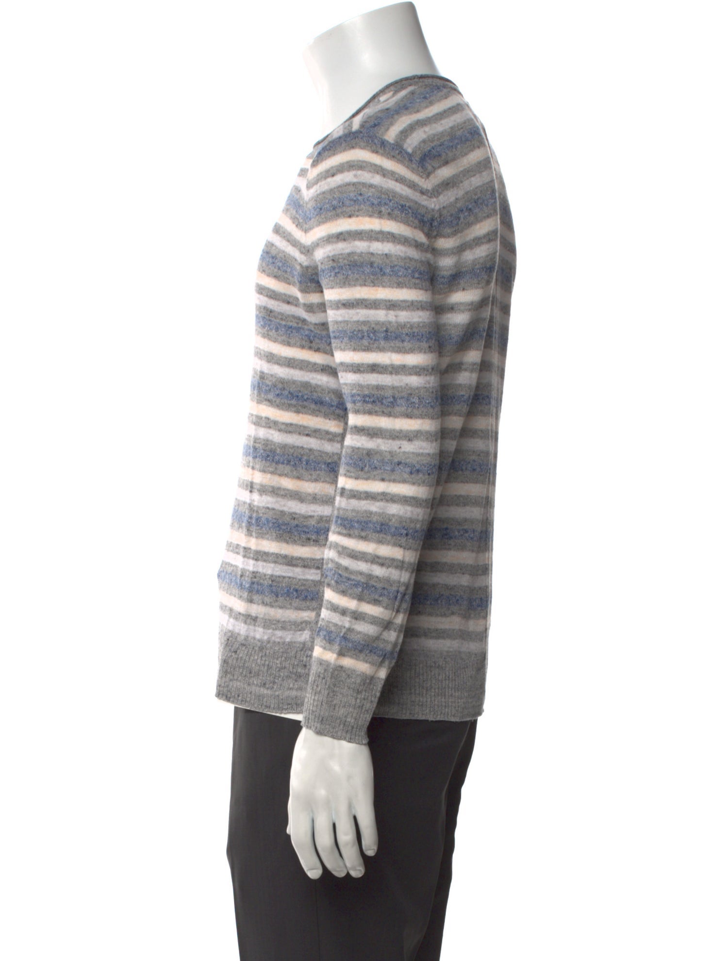 Rag & Bone Linen Striped Pullover