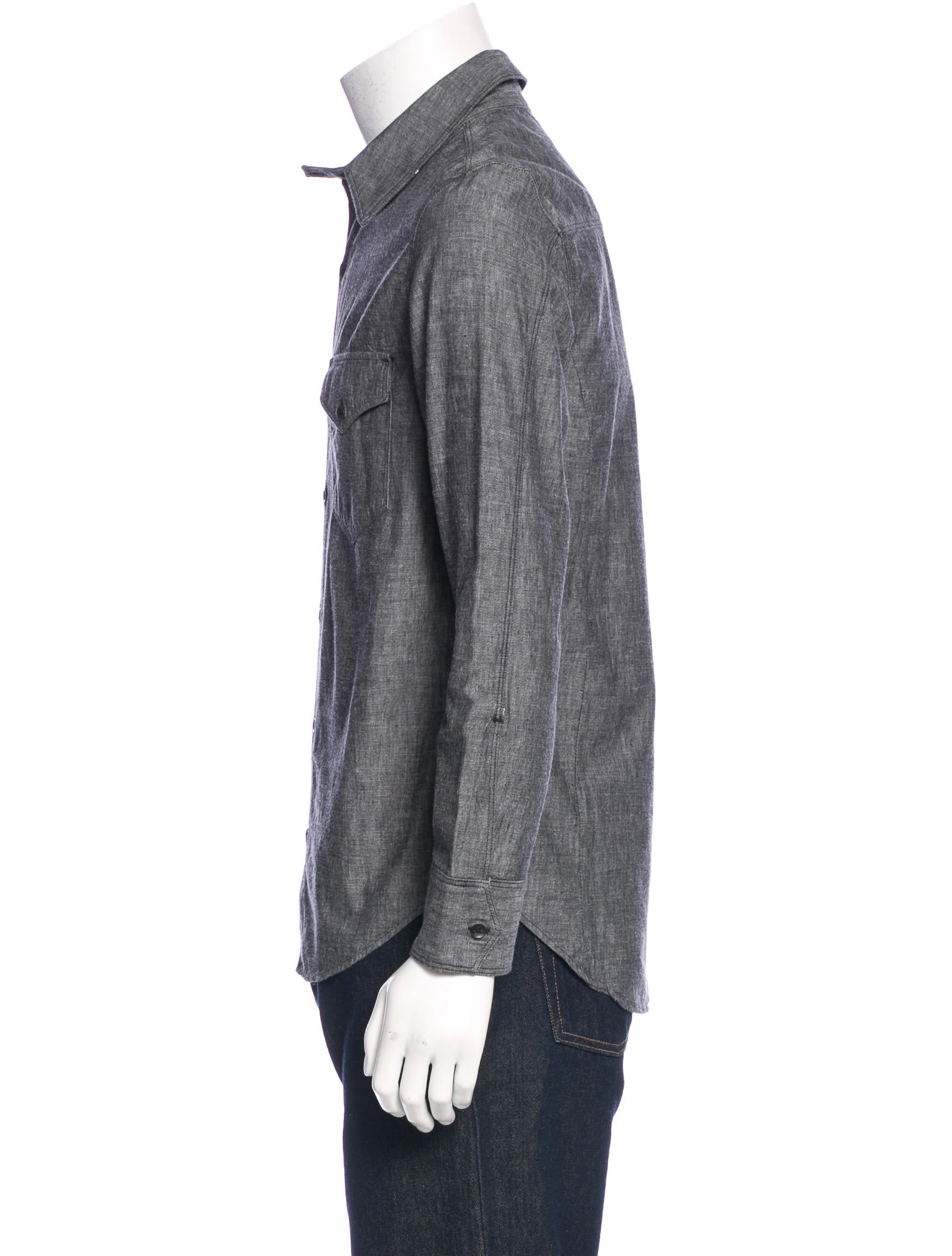 rag bone chambray pocketed shirt clothing wragb64709 rag bone chambray pocketed shirt clothing wragb64709