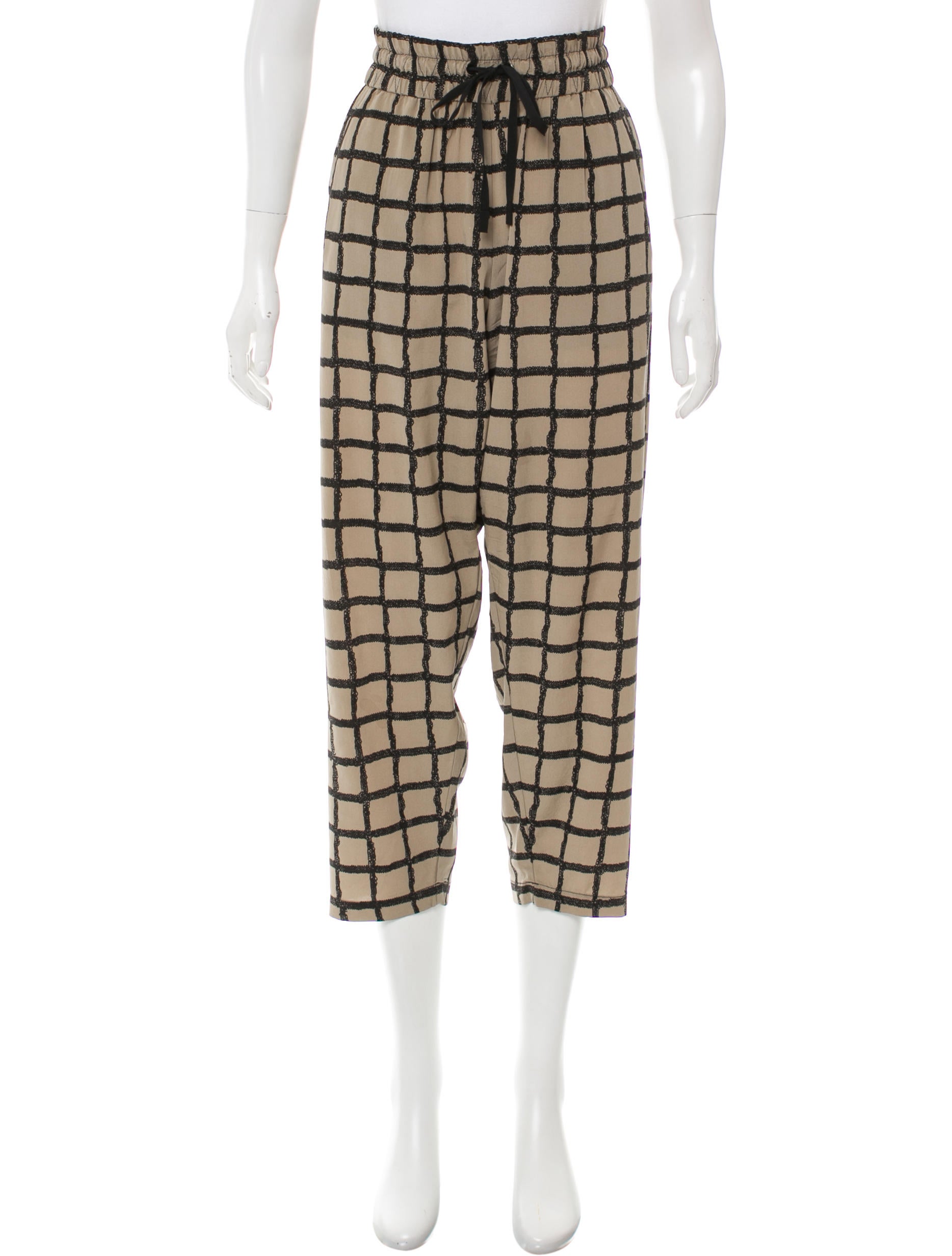Rag & Bone Silk Printed Pants