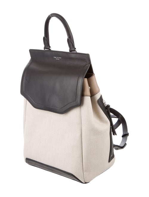 Rag & Bone Canvas & Leather Pilot Backpack
