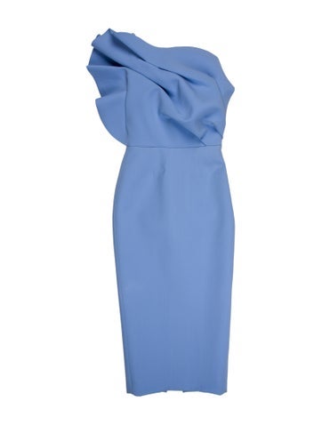 Rachel Gilbert Dresses One-Shoulder Midi Length Dress US 2 | XS