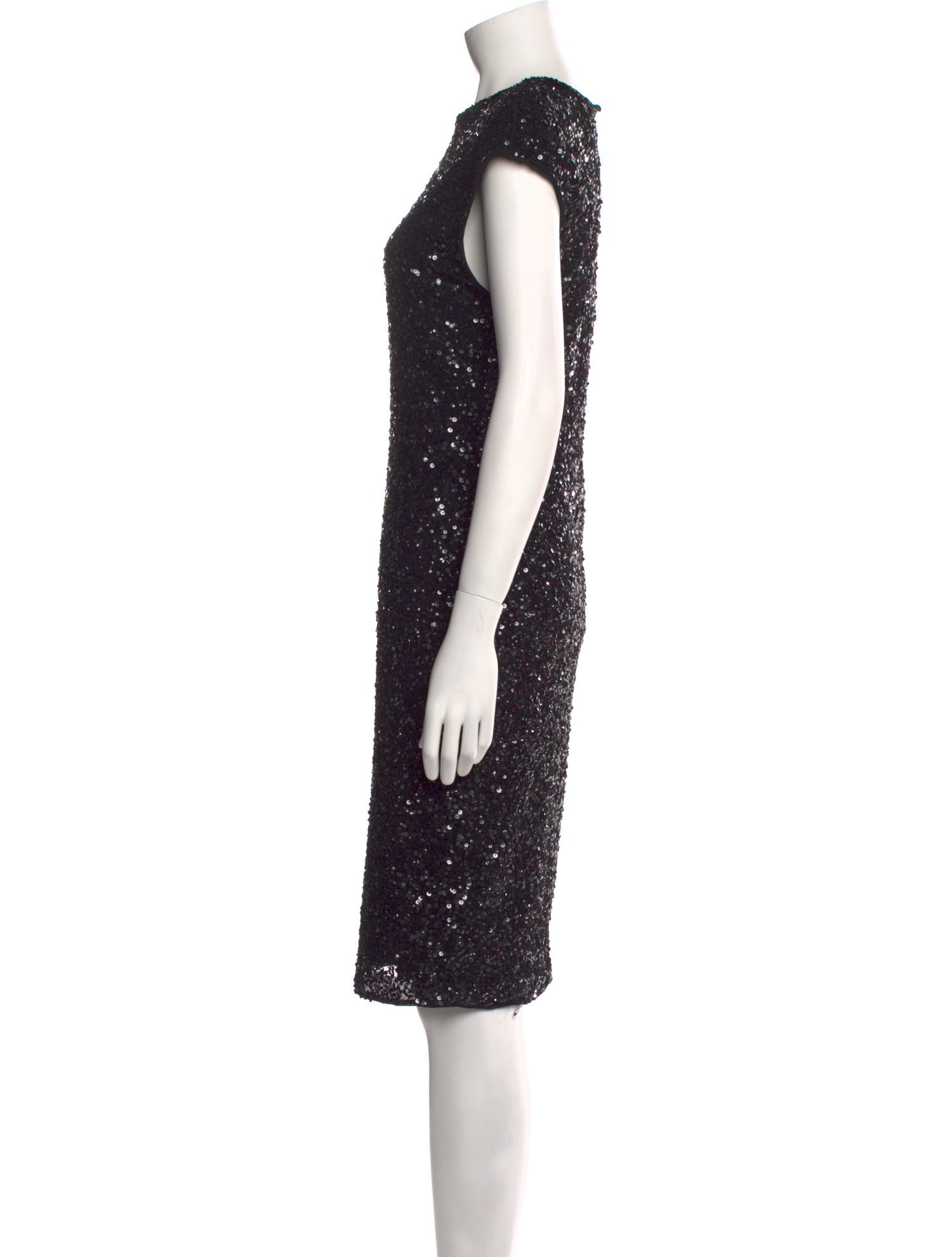 Rachel Gilbert Sequin Knee-Length Dress