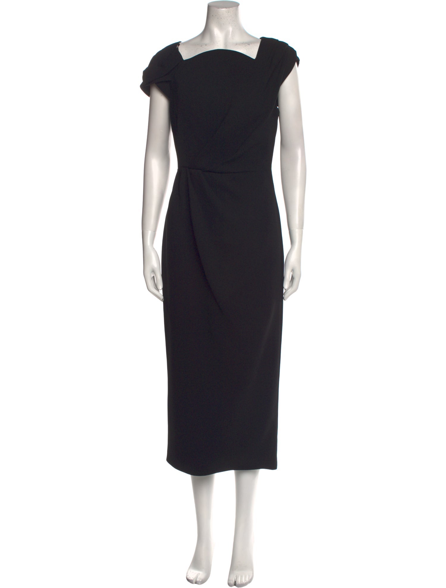 Rachel Gilbert Square Neckline Midi Length Dress w/ Tags