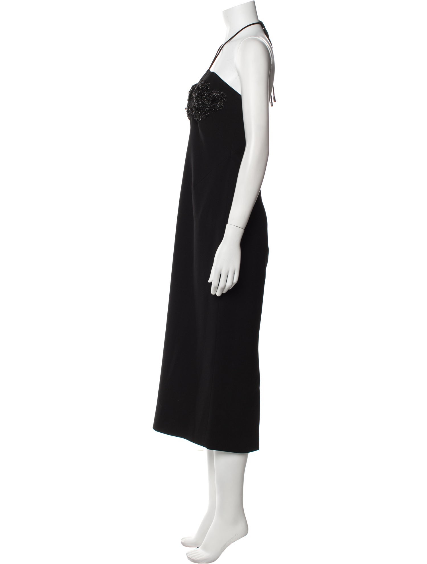 Rachel Gilbert Halterneck Midi Length Dress w/ Tags