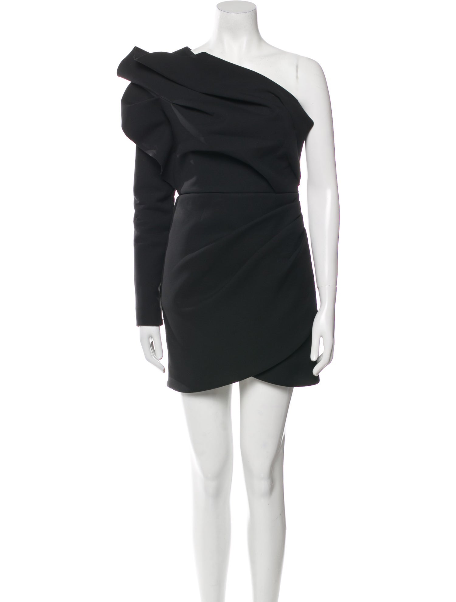 Rachel Gilbert One-Shoulder Mini Dress