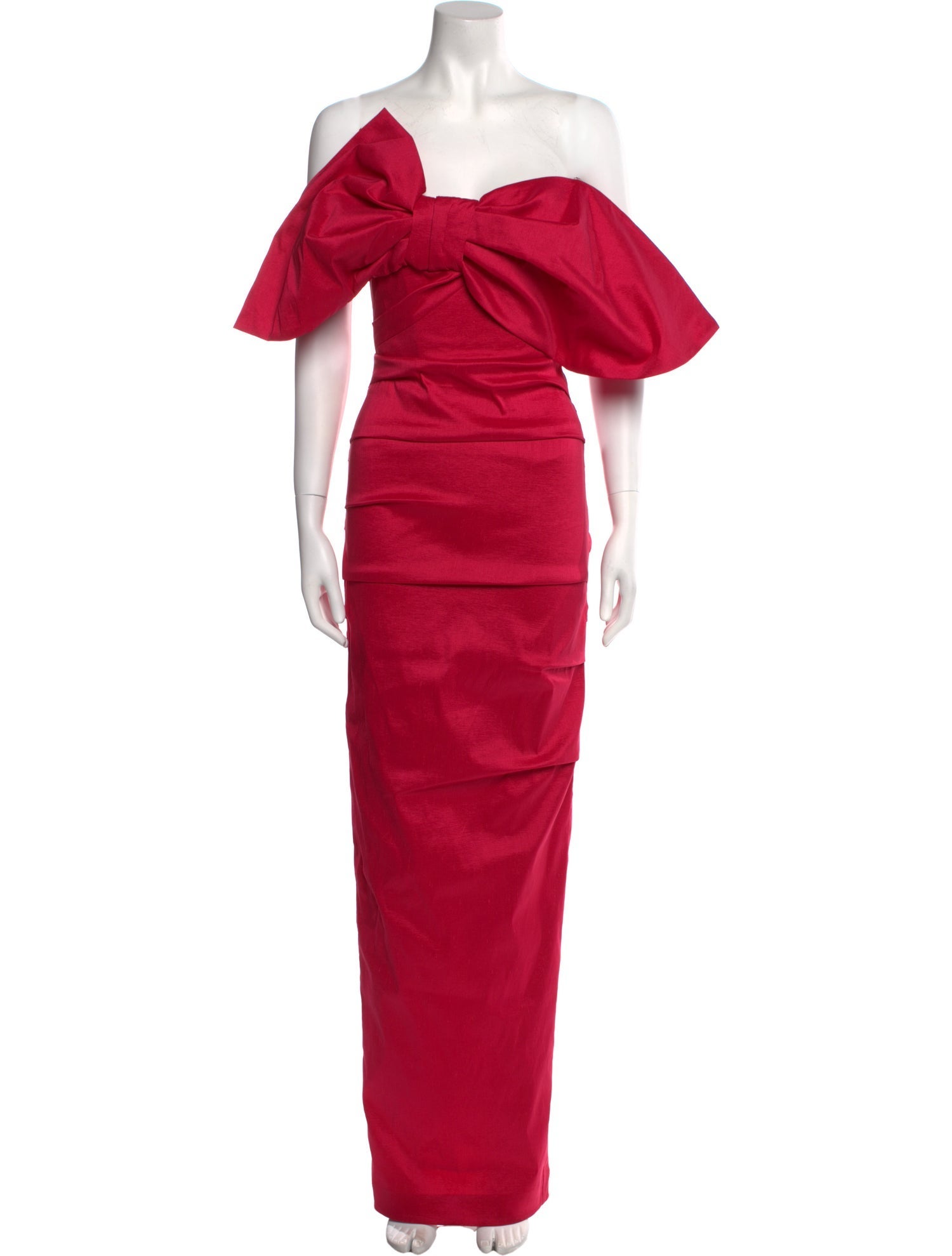 Rachel Gilbert One-Shoulder Long Dress w/ Tags