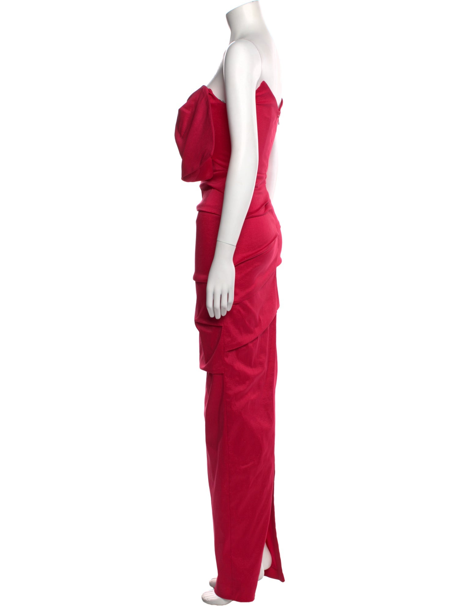 Rachel Gilbert One-Shoulder Long Dress w/ Tags
