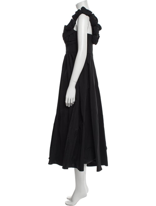Rachel Gilbert Square Neckline Long Dress