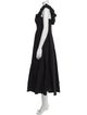 Rachel Gilbert Square Neckline Long Dress