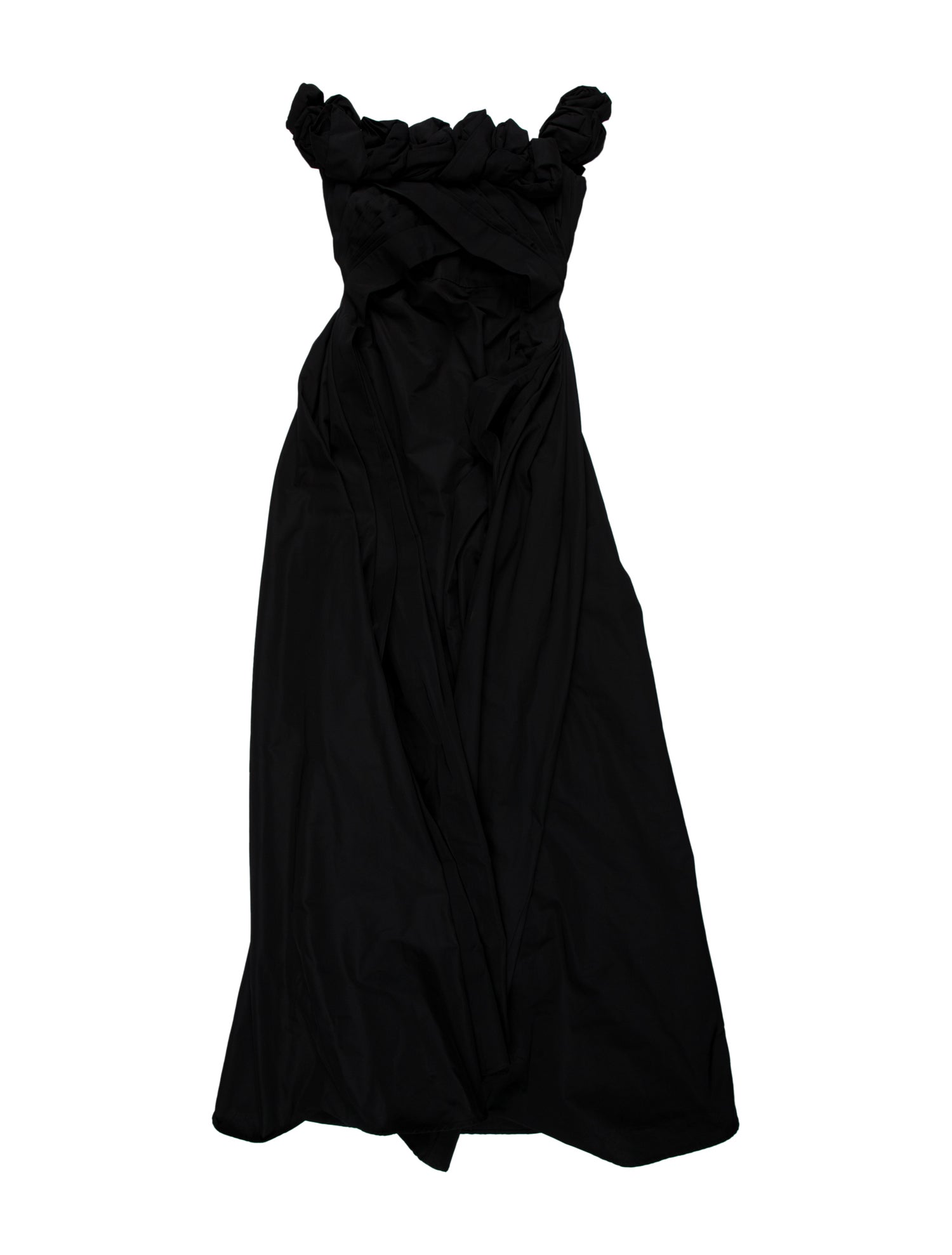 Rachel Gilbert Strapless Long Dress