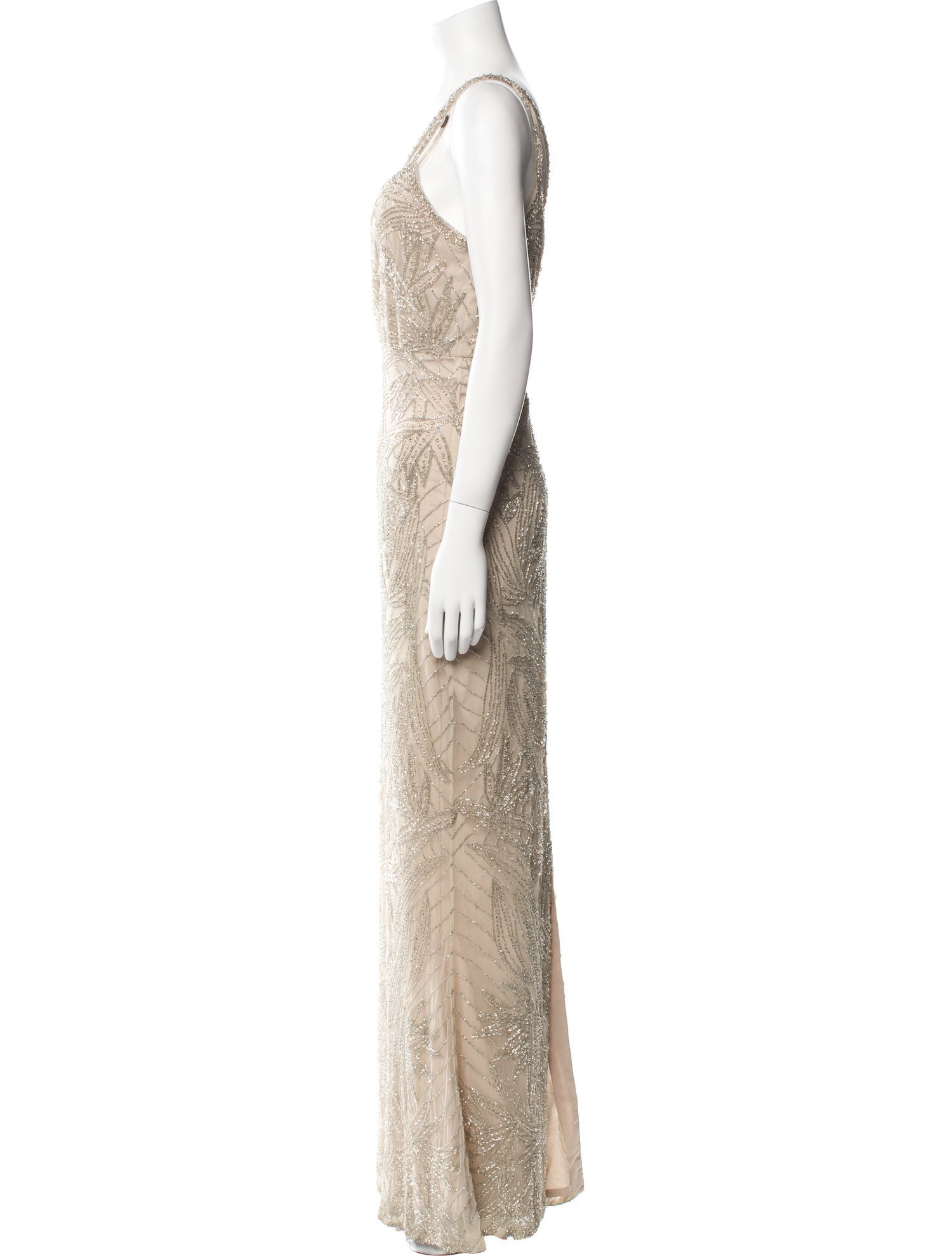 Rachel Gilbert Nylon Long Dress w/ Tags