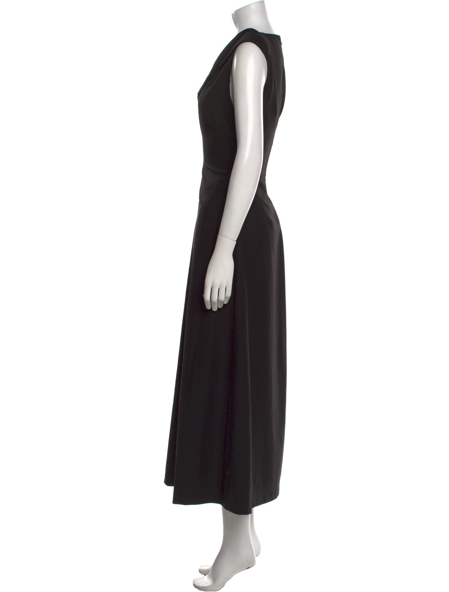 Rachel Gilbert V-Neck Long Dress