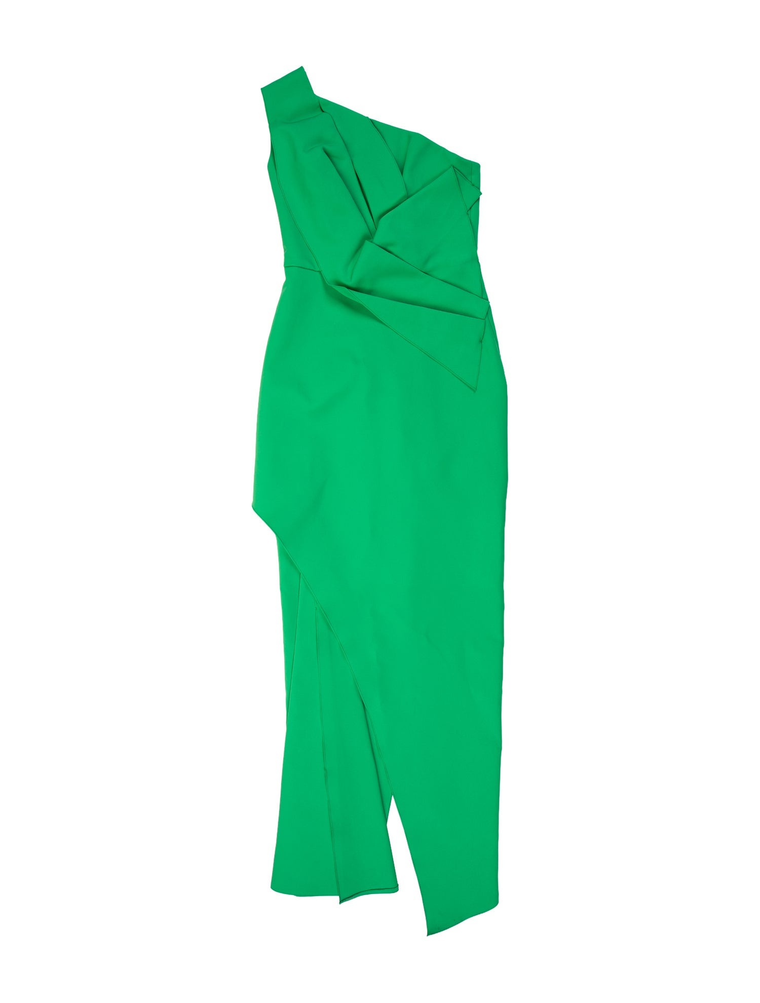 Rachel Gilbert One-Shoulder Long Dress