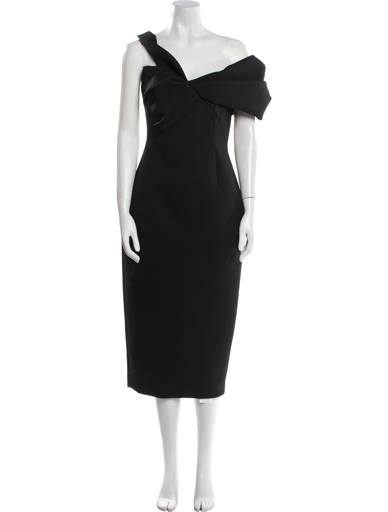 Rachel Gilbert One-Shoulder Midi Length Dress w/ Tags