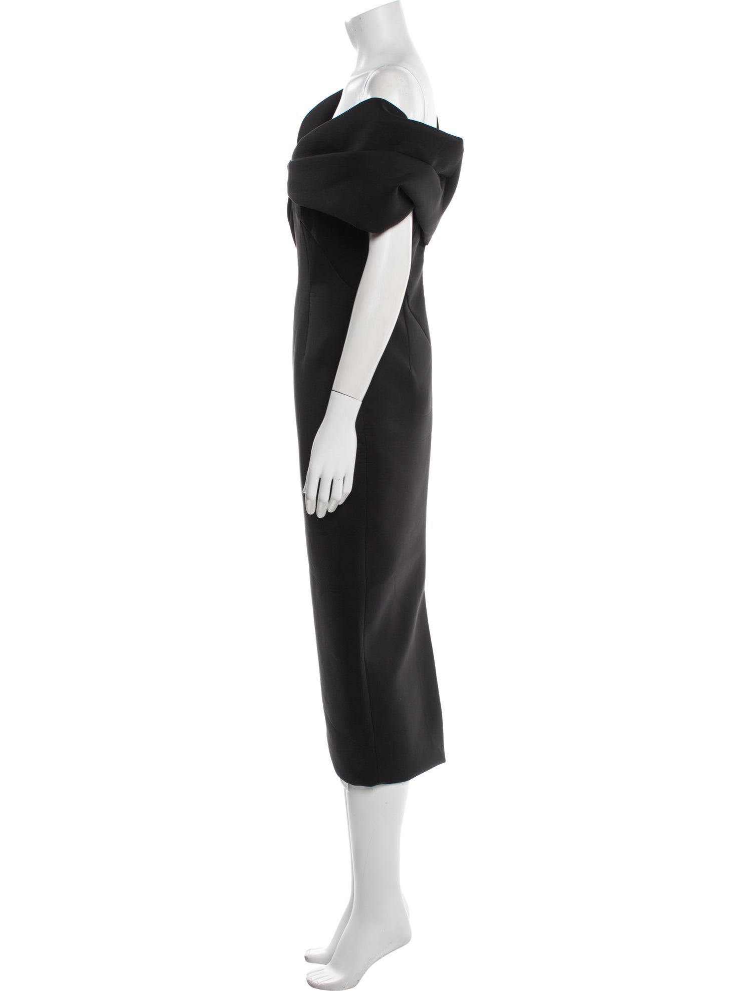 Rachel Gilbert One-Shoulder Midi Length Dress w/ Tags