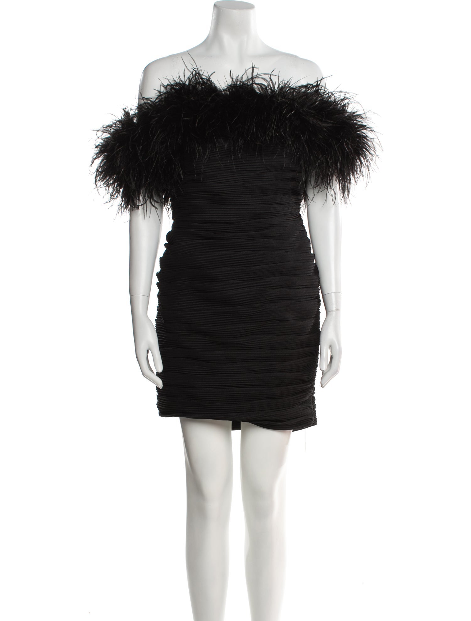 Rachel Gilbert Off-The-Shoulder Mini Dress