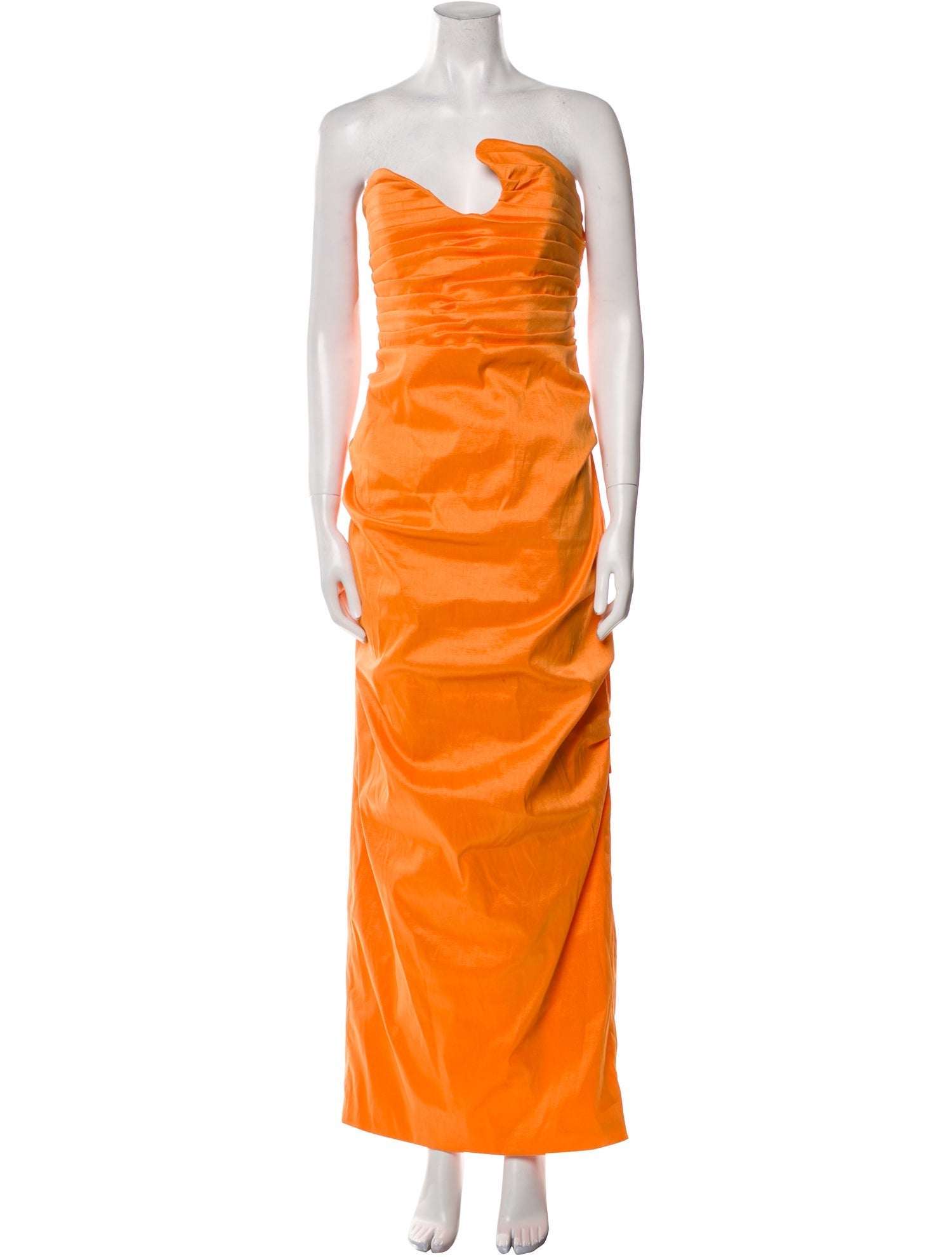 Rachel Gilbert Strapless Long Dress