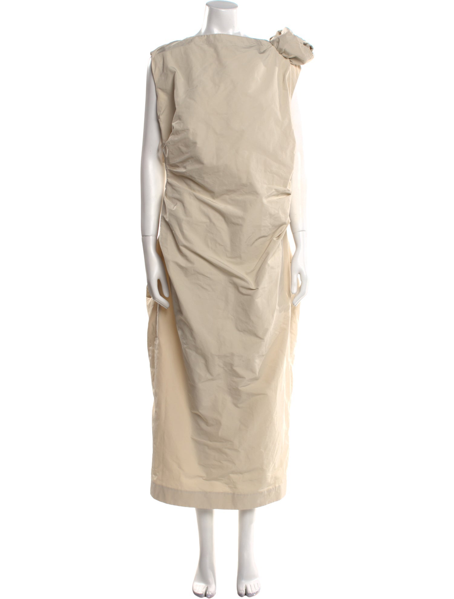 Rachel Gilbert Cowl Neck Long Dress