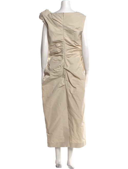 Rachel Gilbert Cowl Neck Long Dress