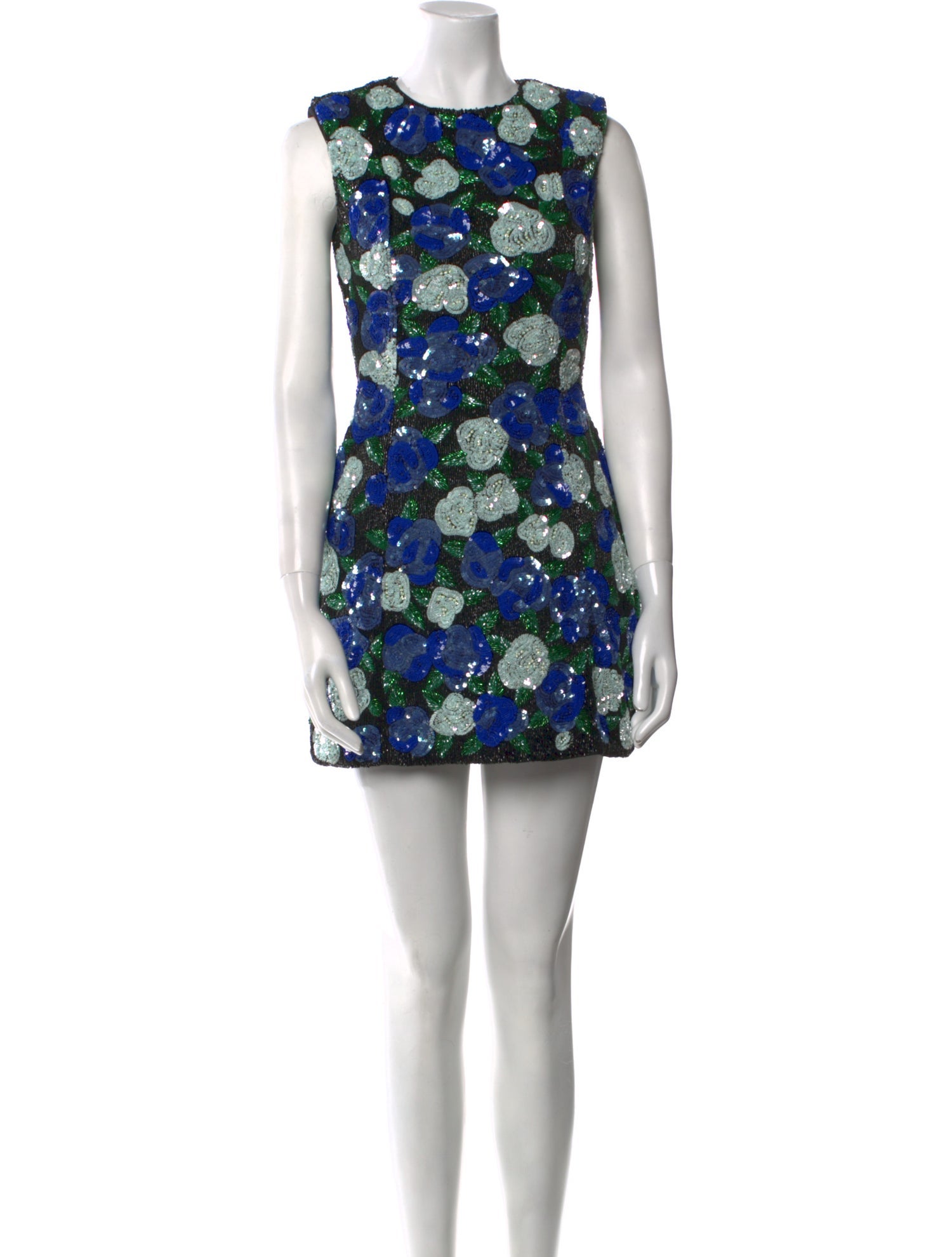 Rachel Gilbert Floral Print Mini Dress