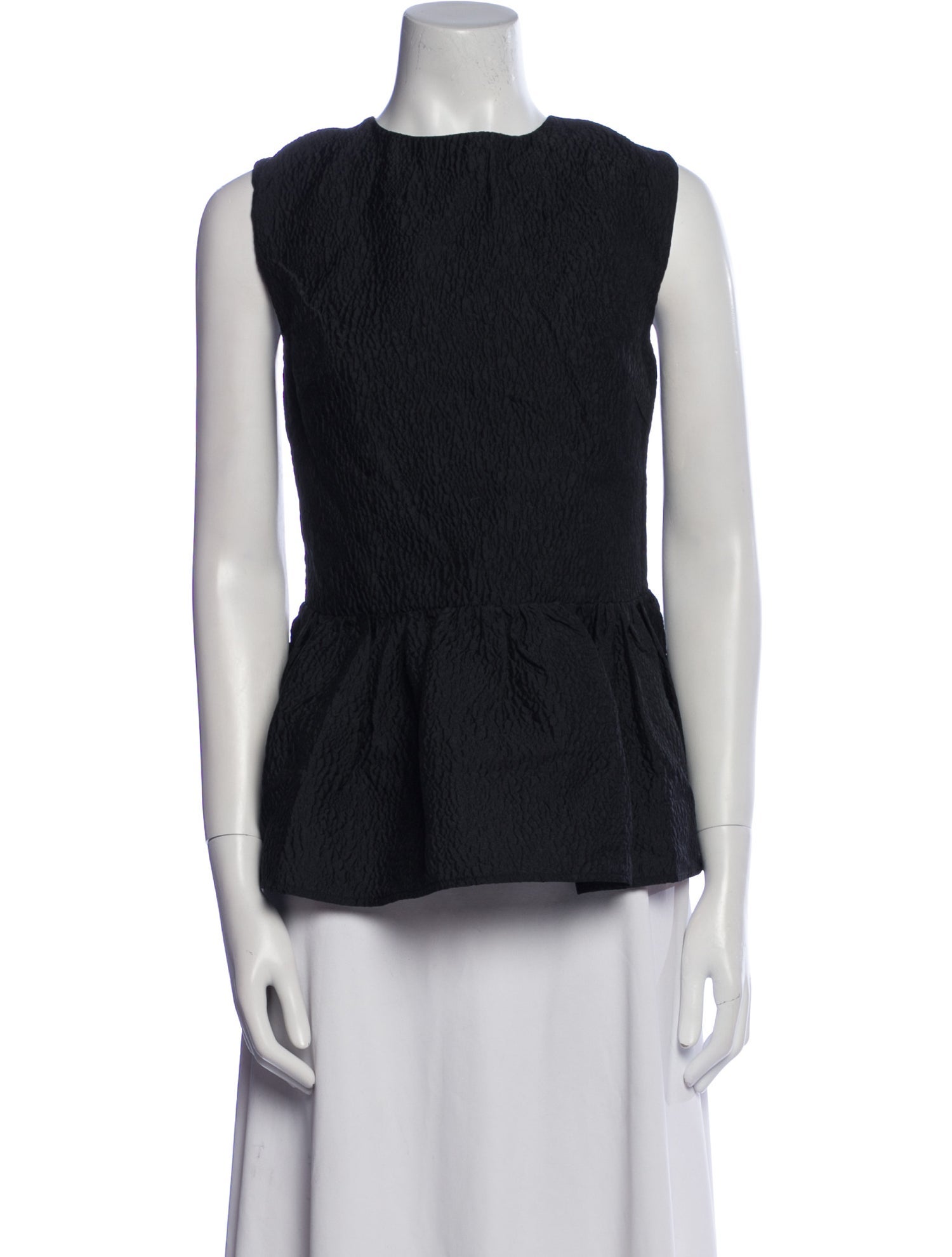 Rachel Gilbert Lace Pattern Crew Neck Top