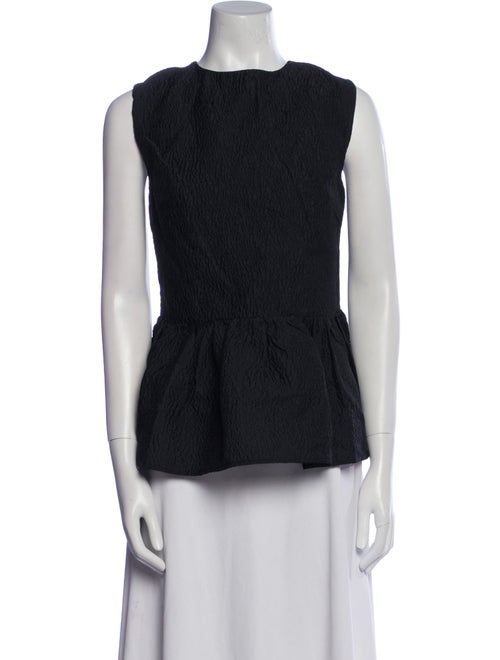 Rachel Gilbert Lace Pattern Crew Neck Top