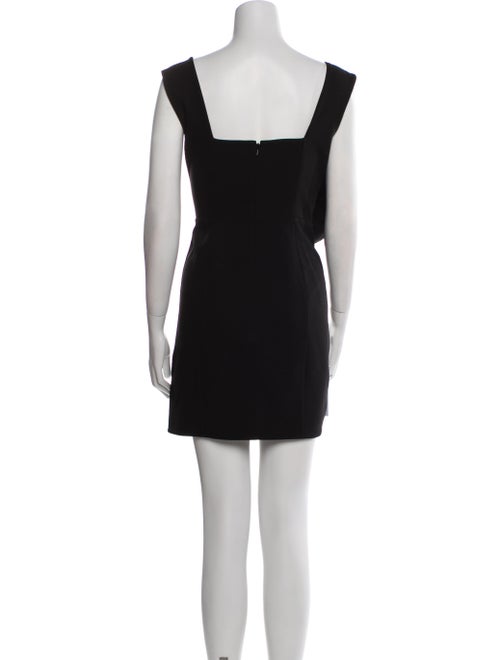 Rachel Gilbert Square Neckline Mini Dress