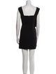 Rachel Gilbert Square Neckline Mini Dress