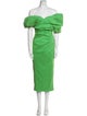 Rachel Gilbert Off-The-Shoulder Long Dress