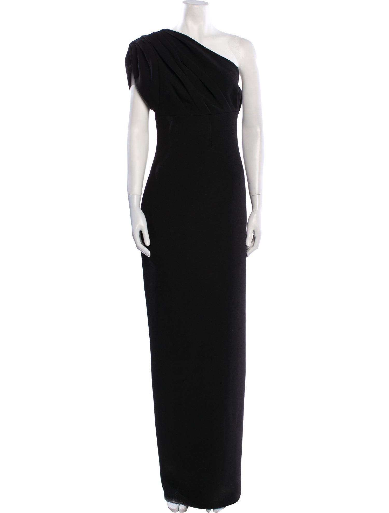 Rachel Gilbert One-Shoulder Long Dress