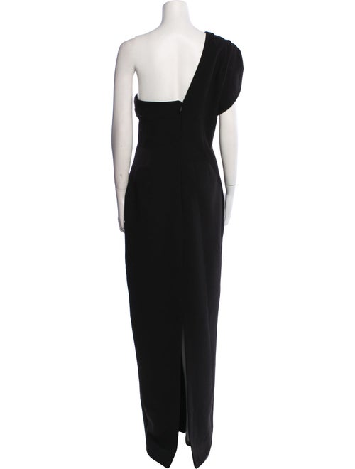 Rachel Gilbert One-Shoulder Long Dress