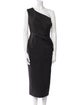 Rachel Gilbert One-Shoulder Midi Length Dress