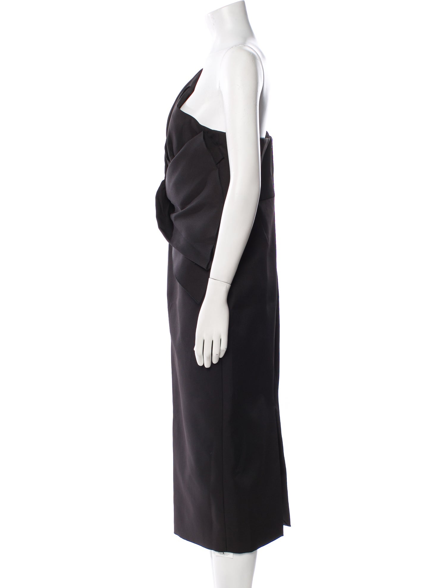 Rachel Gilbert One-Shoulder Midi Length Dress