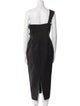 Rachel Gilbert One-Shoulder Midi Length Dress