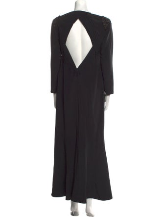 Rachel Gilbert Silk Long Dress