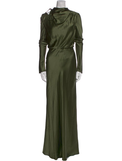Rachel Gilbert Silk Long Dress