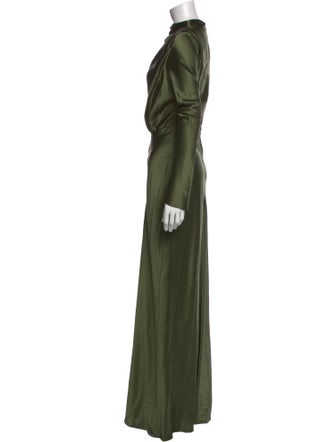 Rachel Gilbert Silk Long Dress