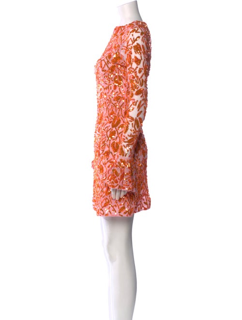 Rachel Gilbert Printed Mini Dress