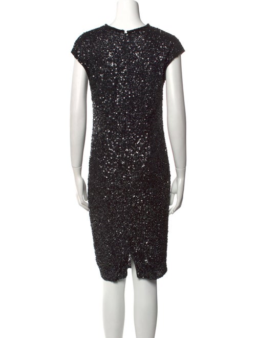 Rachel Gilbert Crew Neck Knee-Length Dress