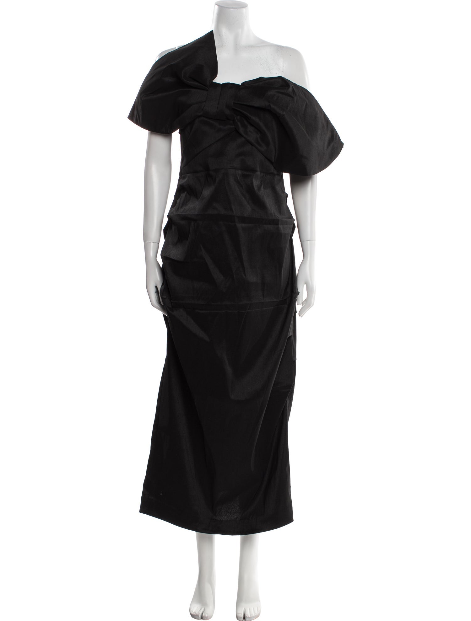 Rachel Gilbert One-Shoulder Midi Length Dress