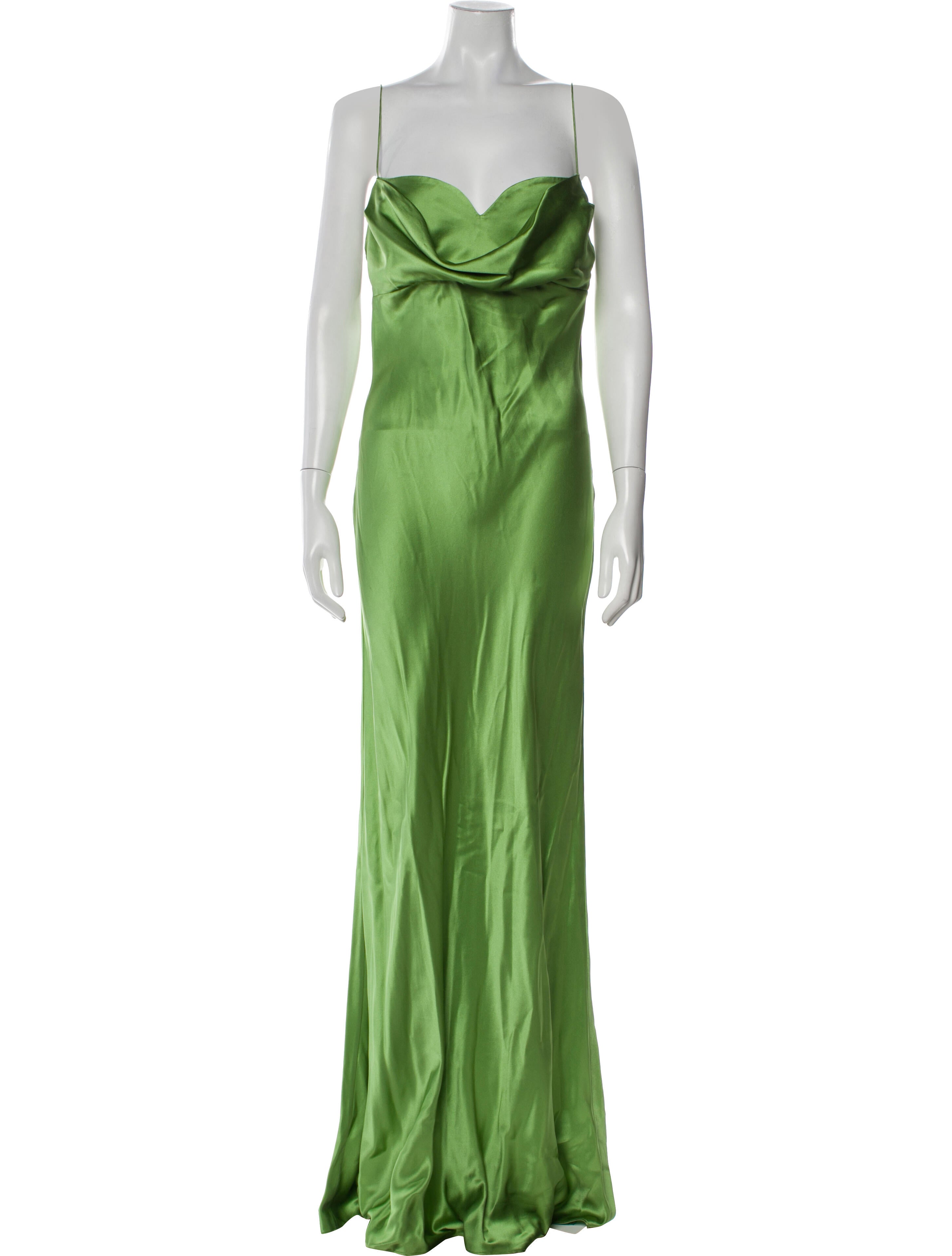 Rachel Gilbert Silk Long Dress w/ Tags