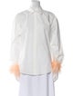 Rachel Gilbert Long Sleeve Button-Up Top