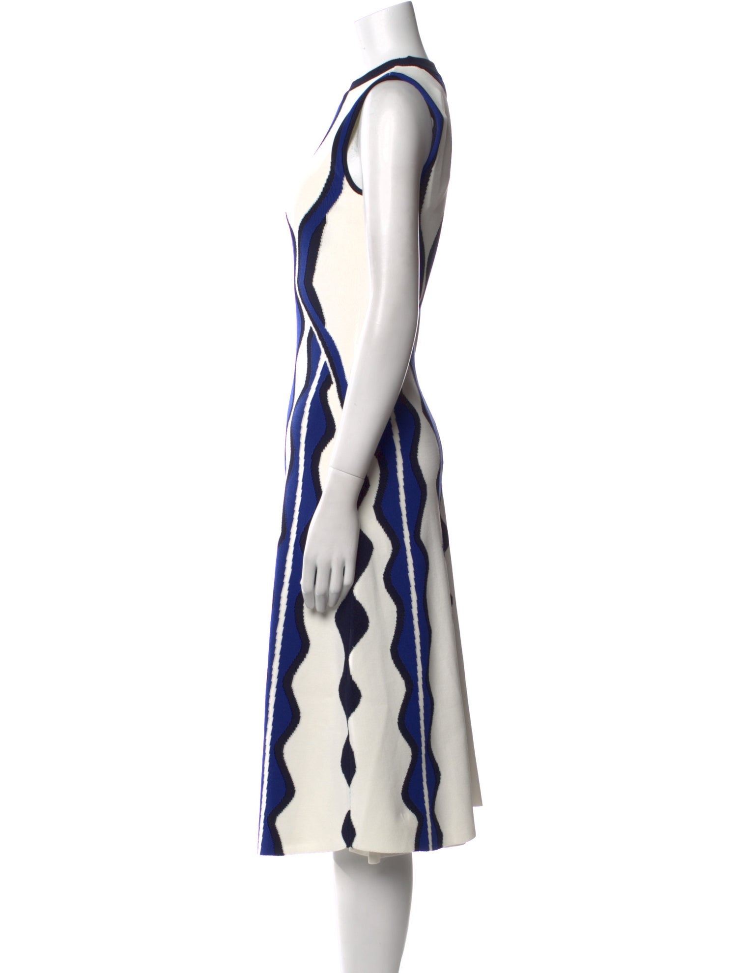 Rachel Gilbert Printed Midi Length Dress